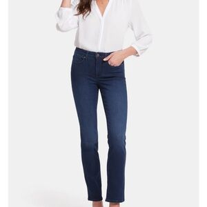 NYDJ Indigo Straight Leg Jeans